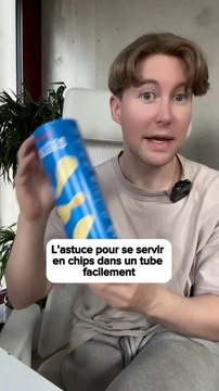 L’astuce pour se servir en chips dans un tube facilement miam / Mon livre dispo en précommande Le LlEN est en Bl0 -PUBLlClTE