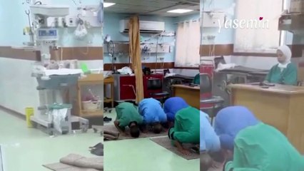 52 saatlik vardiya sorunsuz geçince Gazzeli doktorlar…”İsimsiz kahramanlar”