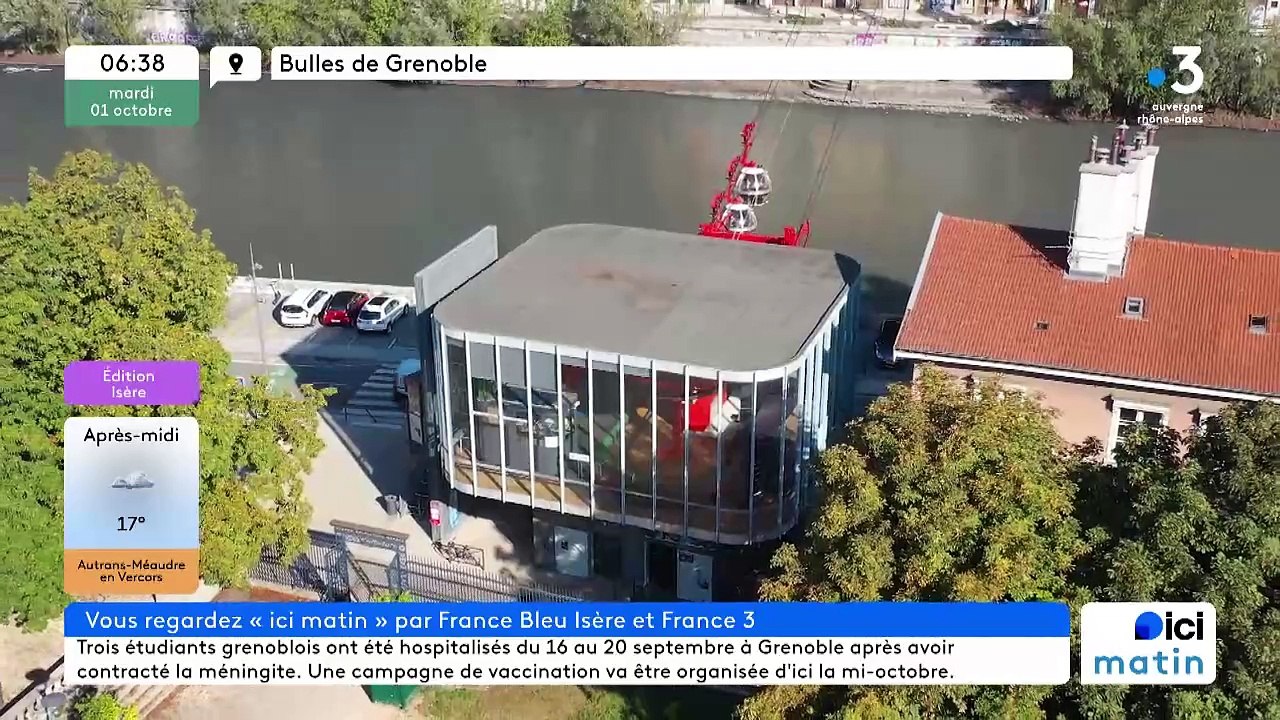01/10/2024 - ICI Matin France Bleu Isère en vidéo