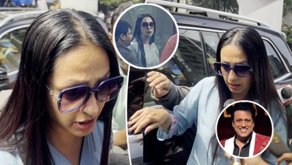 Kashmera Shah Arrives At The Hospital To See Govinda Post The Gun-Shot Incident