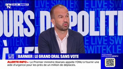 Pour Manuel Bompard, Michel Barnier est "un usurpateur"