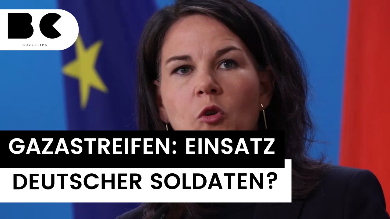 Baerbock: einsatz deutscher soldaten in gaza möglich