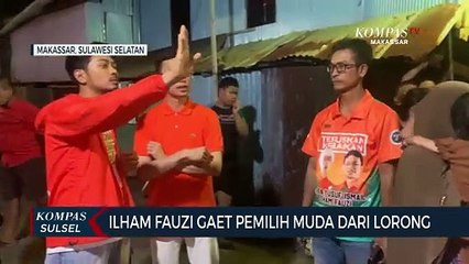 Ilham Fauzi Gaet Pemilih Muda Dari Lorong