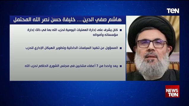 هاشم صفي الدين...خليفة حسن نصر الله المحتمل