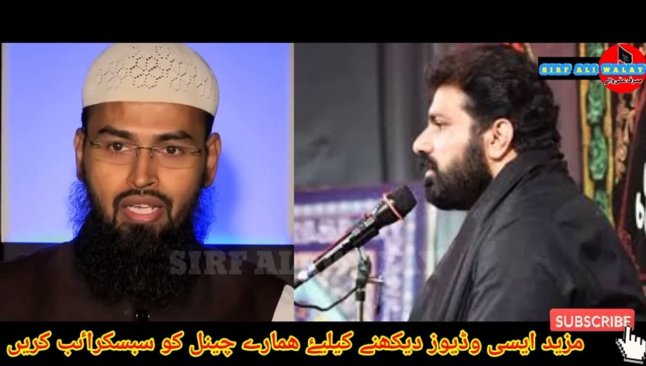 Asif Raza Alvi Reply To Adv Faiz Syed - Molvi Ko Karara Jawab - Kia Nabi Jibreel say dar gay thay