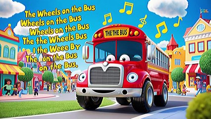 wheels on the bus || round and round || kids songs || kids rhymes || kids music