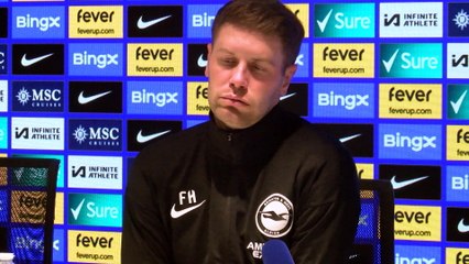 Hurzeler talks about high high block strategy