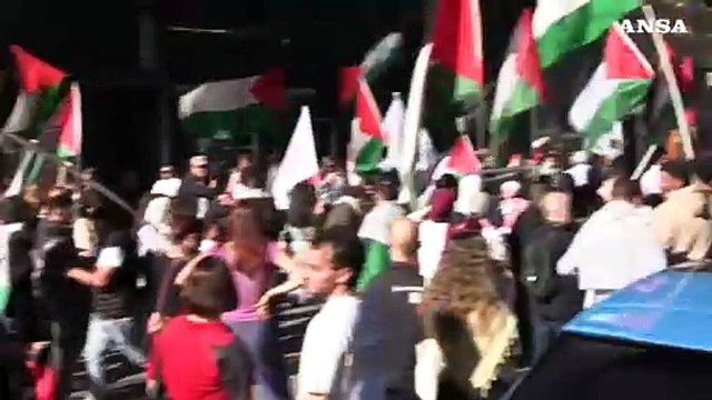 Milano, 51esimo corteo per la Palestina