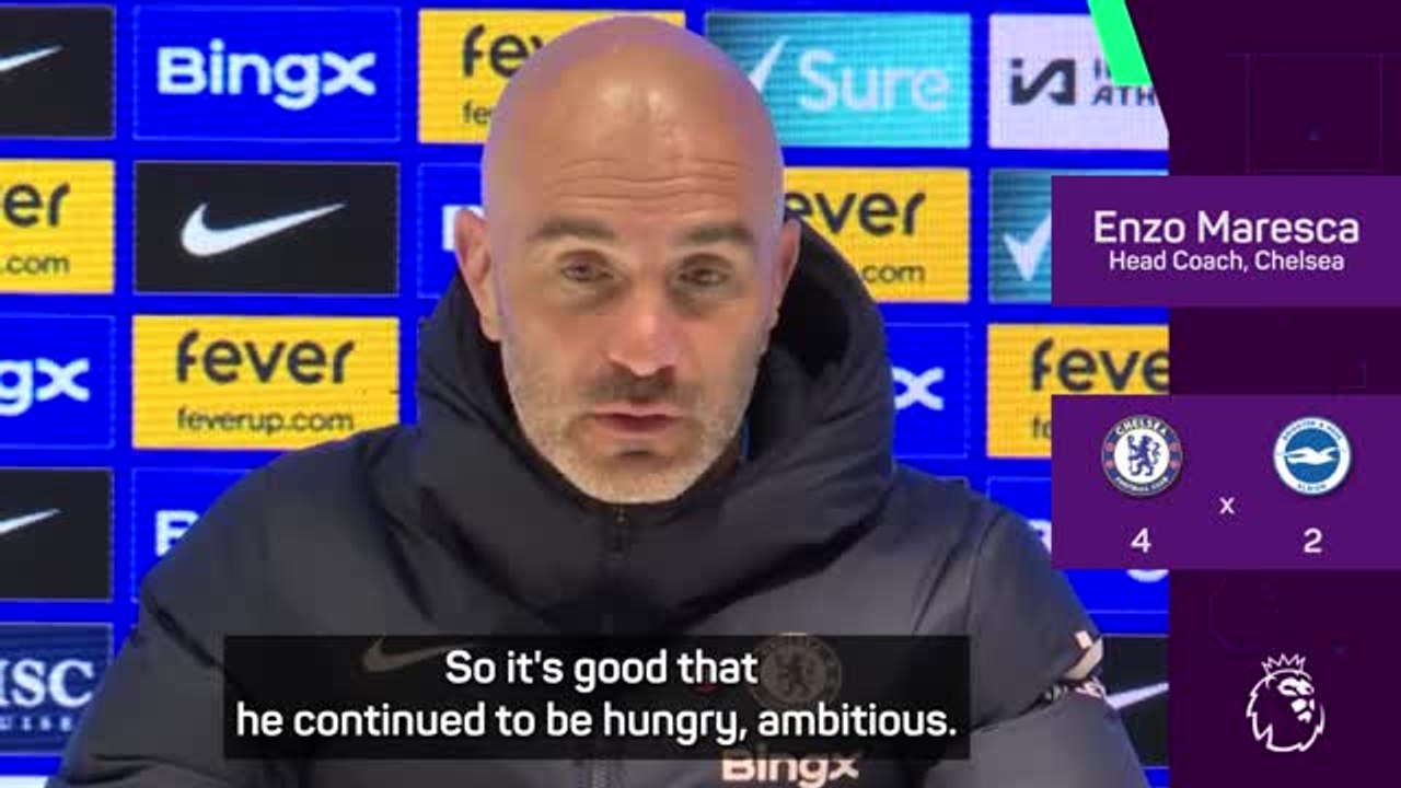 Maresca labels Palmer best Premier League player