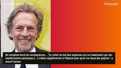 Le corps de Stéphane Freiss sujet à des crises particulières qui ont eu un impact sur son quotidien