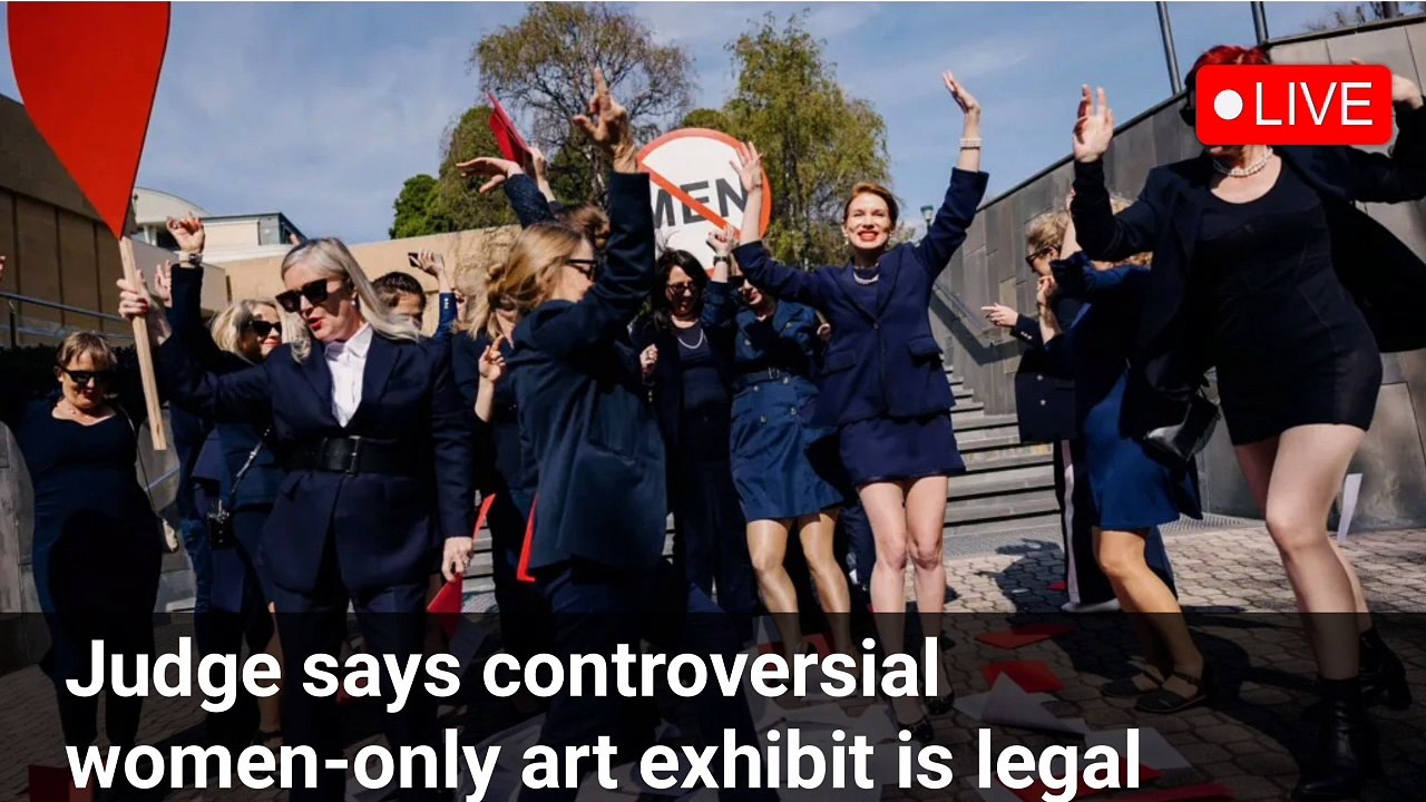 Judge says controversial women-only art exhibit is legal