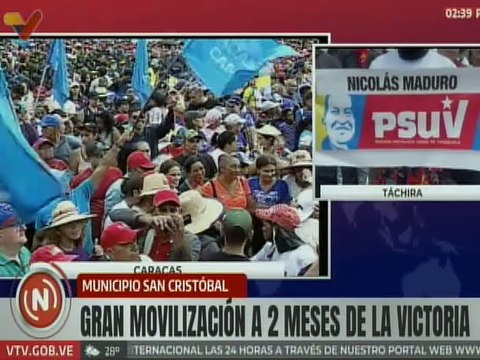 Táchira | Caravana de la Fuerza motorizada reafirma su respaldo al Pdte. Nicolás Maduro