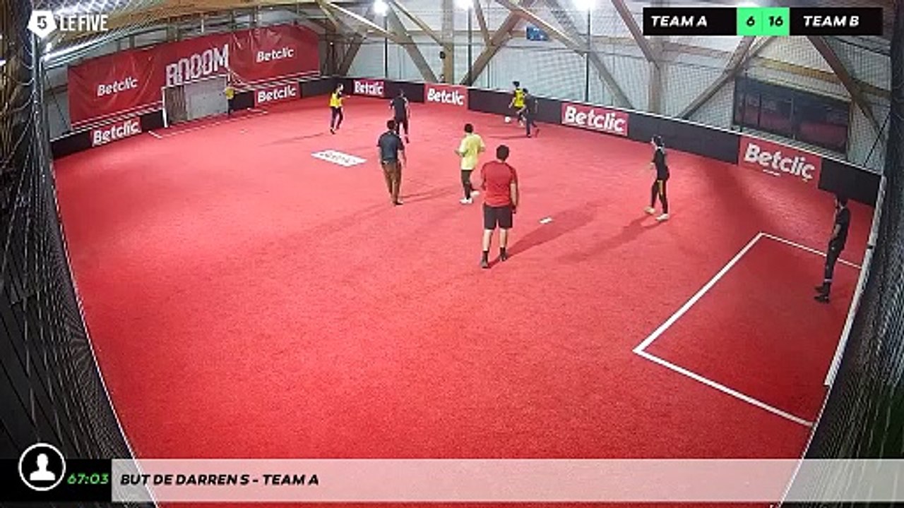 But de Darren S - Team A