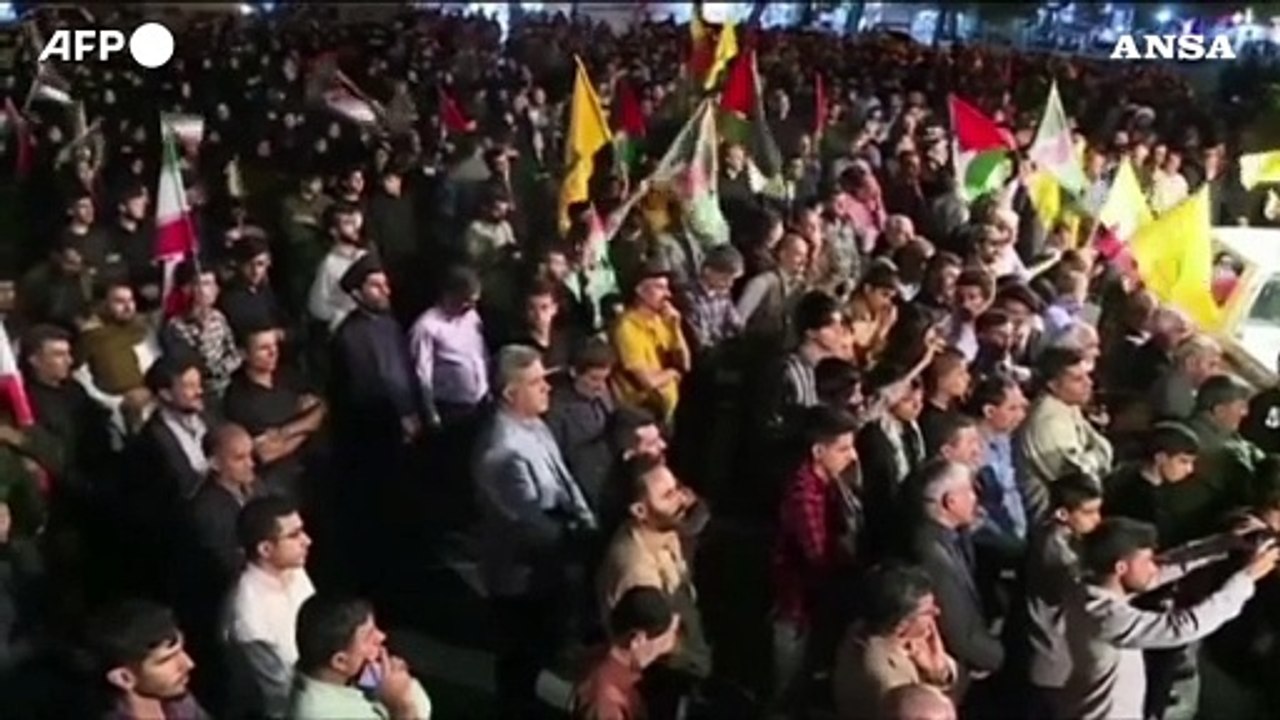 Iran, manifestazioni in diverse citta' dopo l'uccisione di Nasrallah