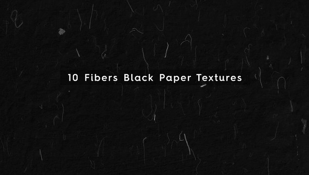 10 Fibers Black Paper Textures Backgrounds