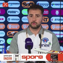Barış Kanbak: "Hakemlik bir şey olmadı"