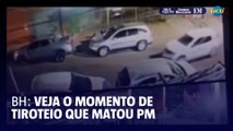 Veja o vídeo do momento do tiroteio que terminou em morte de PM