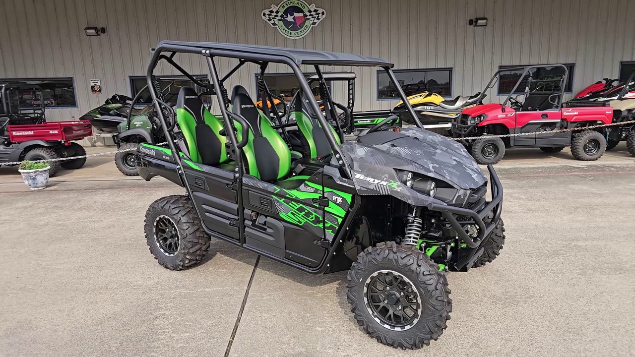 2024 KAWASAKI TERYX 4 S LE DIGITAL CAMO WALK-AROUND - video Dailymotion