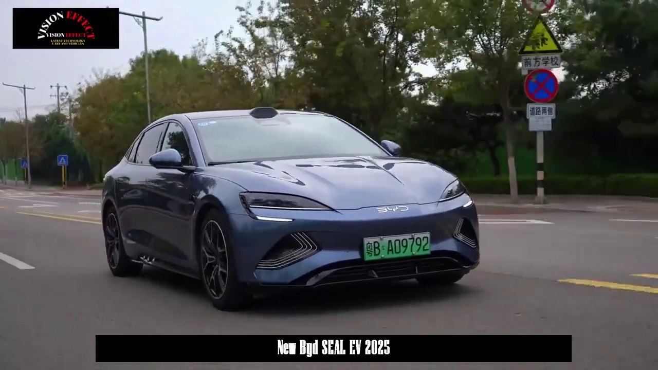 First Look , 175,800 Yuan , E-platform 3.0 Evo Technology , 650 Km Range , New Byd SEAL EV 2025