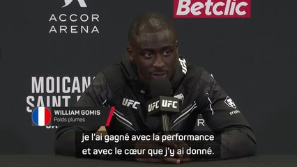 UFC Paris 3 - Gomis : “Le respect, je l’ai gagné, devenir champion du monde, c’est mon destin”