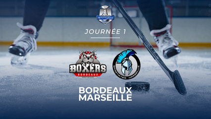 Synerglace Ligue Magnus - J1 - Bordeaux - Marseille