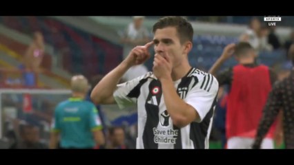 Francisco Conceição SCORES HIS FIRST GOAL For Juventus vs Genoa (28/09/24)