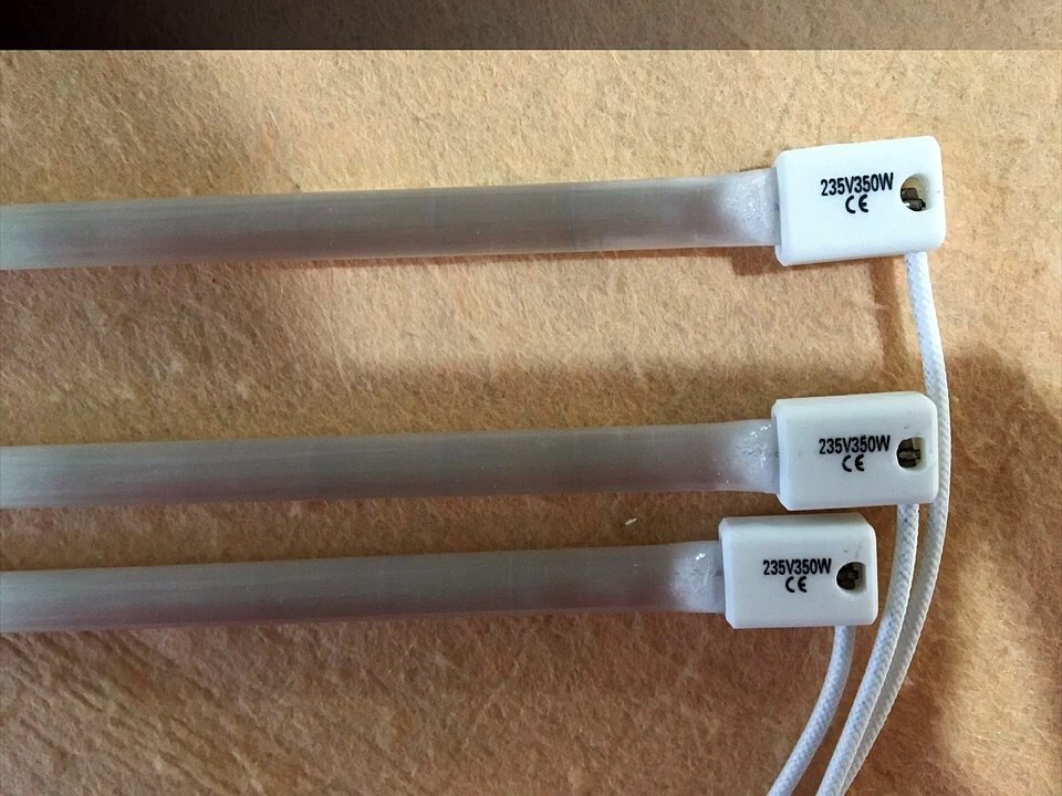 Full spectrum emitter spare parts infrared sauna spare parts 300w infrared sauna 500w 625mm halogen