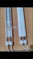 3000w white reflected twin tube medium wave quartz tube infrared heating elements industrial heating lamps