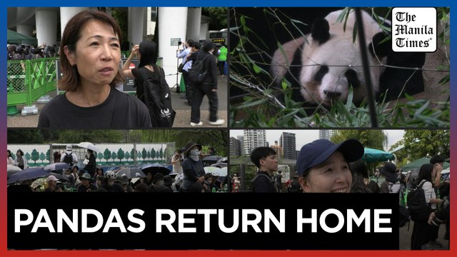 Thousands bid farewell to Tokyo zoo pandas before return to China