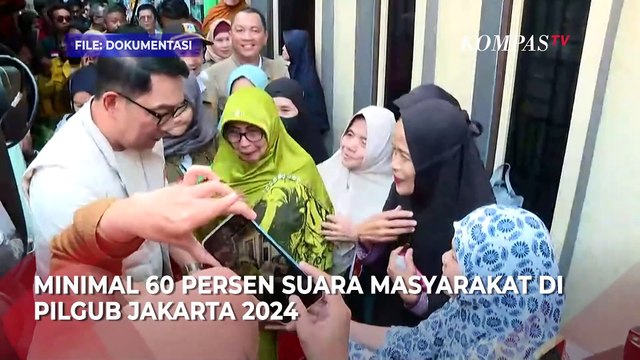 Berdasarkan Survei, Ridwan Kamil Optimis Menang Satu Putaran dan Hasil 60 Persen di Pilgub Jakarta