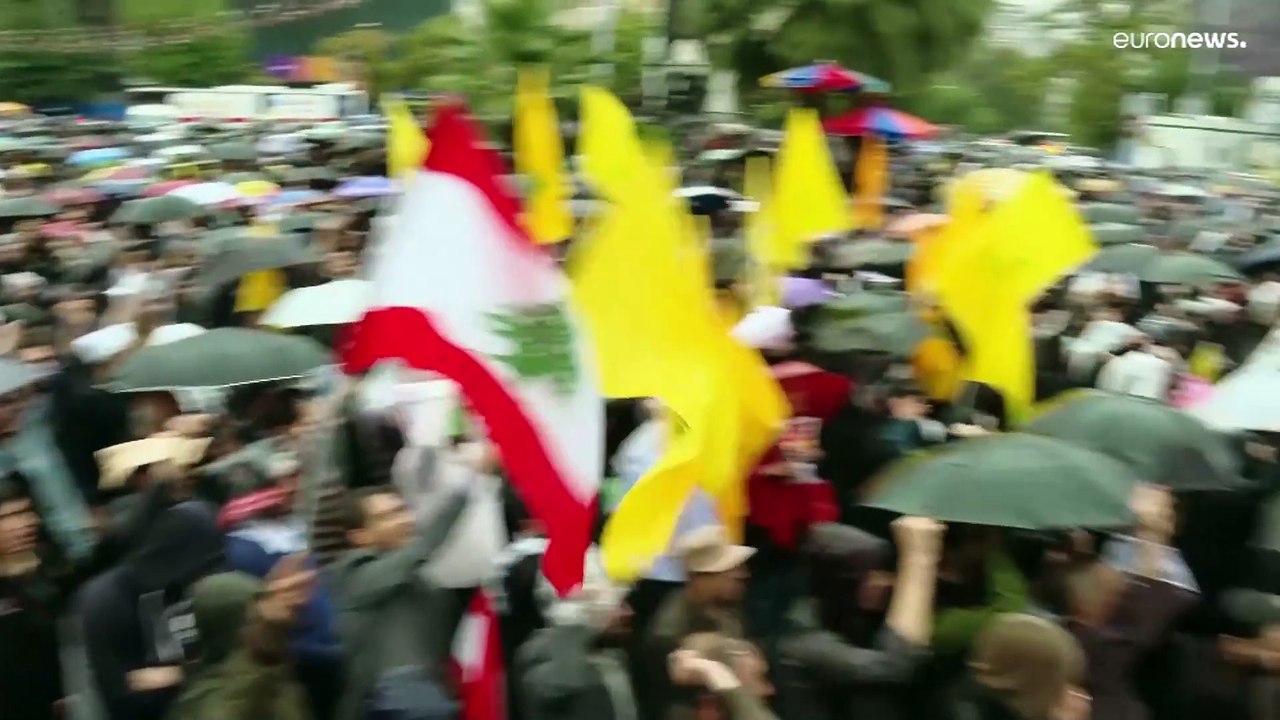 "الموت لإسرائيل ولنتنياهو القاتل".. عشرات الإيرانيين يتظاهرون في طهران تنديدا باغتيال نصر الله