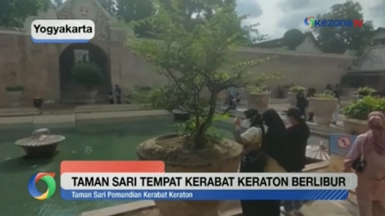 Mengunjungi Taman Sari, Tempat Kerabat Keraton Berlibur