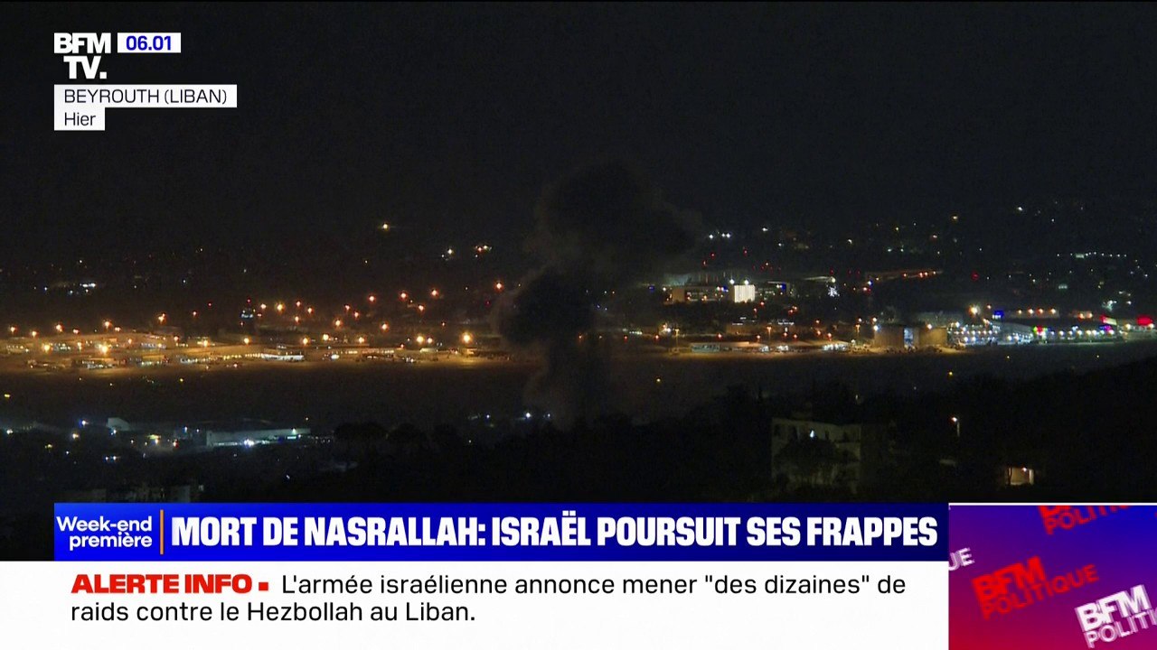 Mort d'Hassan Nasrallah: Benjamin Netanyahu affirme qu'Israël est "déterminé à continuer de frapper" ses "ennemis"