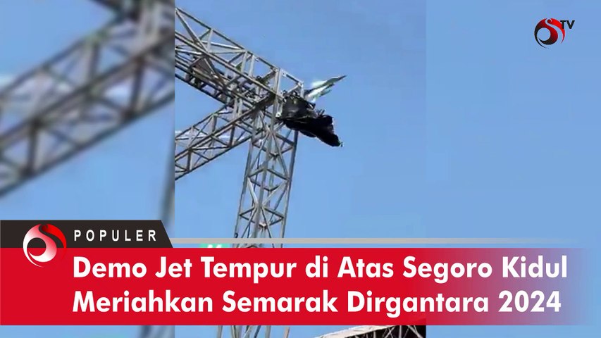 Demo Jet Tempur di Atas Segoro Kidul Meriahkan Semarak Dirgantara 2024