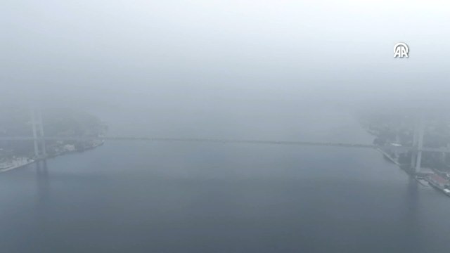 İstanbul'da sabah saatlerinde sis etkili oldu