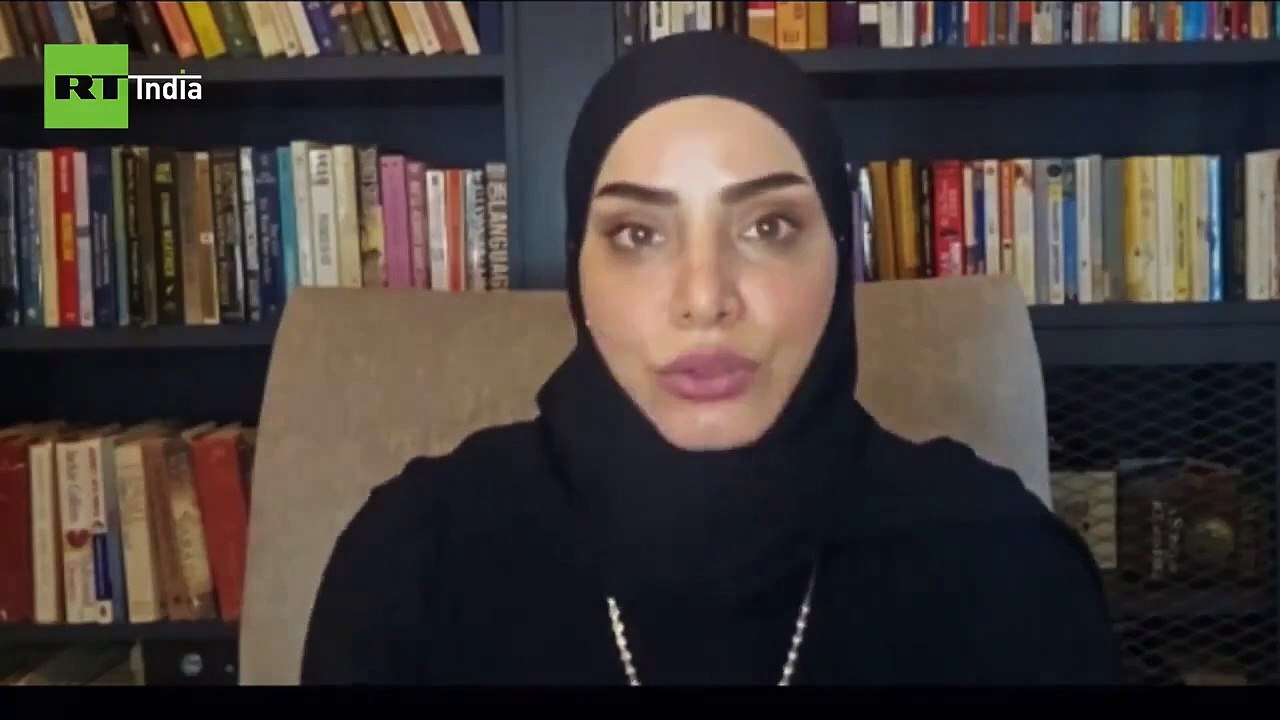 Scène surréaliste à la télé, quand la journaliste libanaise Marwa Osman fond en larmes en apprenant en direct à l'antenne que le chef du Hezbollah Hassan a été tuée.