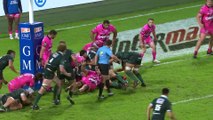 TOP 14 - Essai de Emilien GAILLETON (SP) - Section Paloise - Stade Français Paris