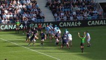 TOP 14 - Essai de Lenni NOUCHI (MHR) - Aviron Bayonnais - Montpellier Hérault Rugby
