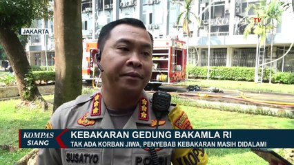 Kebakaran Gedung Bakamla RI, 16 Tukang yang Sedang Renovasi Diperiksa Polisi