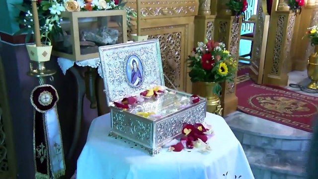 Στον Μυστρά ο κ.κ. Συμεών - Παρέδωσε τμήμα του λειψάνου του Οσίου Γρηγορίου του Μυστριώτη