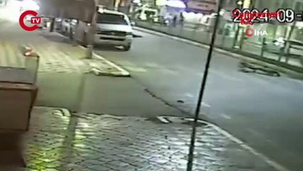 Otomobilin çarptığı bisiklet sürücüsü öldü