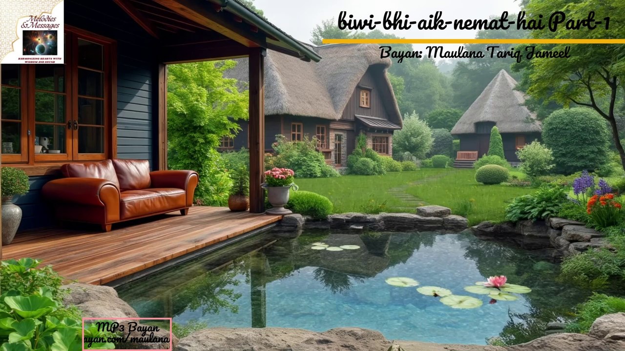 Biwi bhi aik nemat hai  Part-1- Tariq Jameel - Listen & Follow Maulan Sb. A series of Bayan - Family