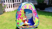 Hana Pretend Play Camping w/Tent & BBQ Grill Toy in US