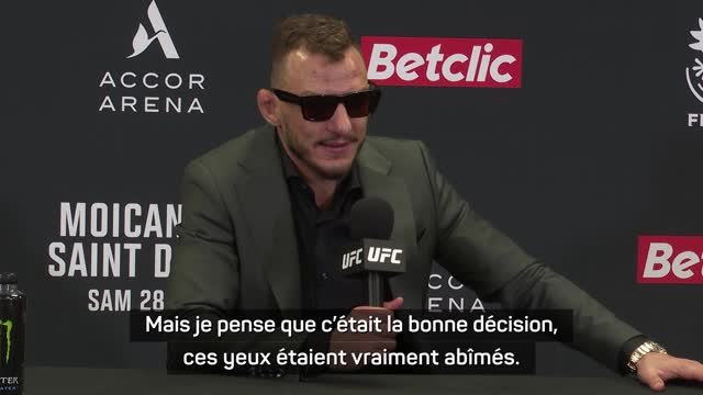UFC Paris 3 - Moicano : J'invite Saint Denis à venir s'entraîner avec nous, à sortir de sa zone de confort