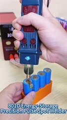 801D Energy-storage precision pulse spot welder.