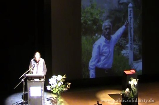 Gastrede von Gideon Spiro - Teil 5 von 11 der Nicht Verleihung der Carl-von-Ossietzky Medallie an Mordechai Vanunu 2010 in Berlin
