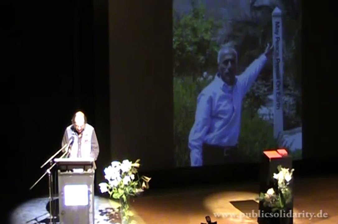 Gastrede von Gideon Spiro - Teil 5 von 11 der Nicht Verleihung der Carl-von-Ossietzky Medallie an Mordechai Vanunu 2010 in Berlin