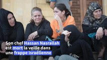 Mort du chef du Hezbollah: des Libanais pleurent, satisfaction en Israël