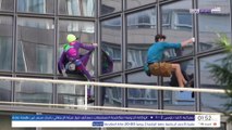 روبير .. الرجل العنكبوت يتسلق ناطحة سحاب يبلغ طولُها 190 متراً