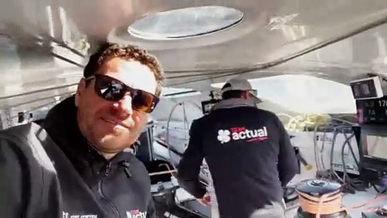 Finistère Atlantique 2024 : Onboard #1 - Actual Ultim 3  Finistère Atlantique